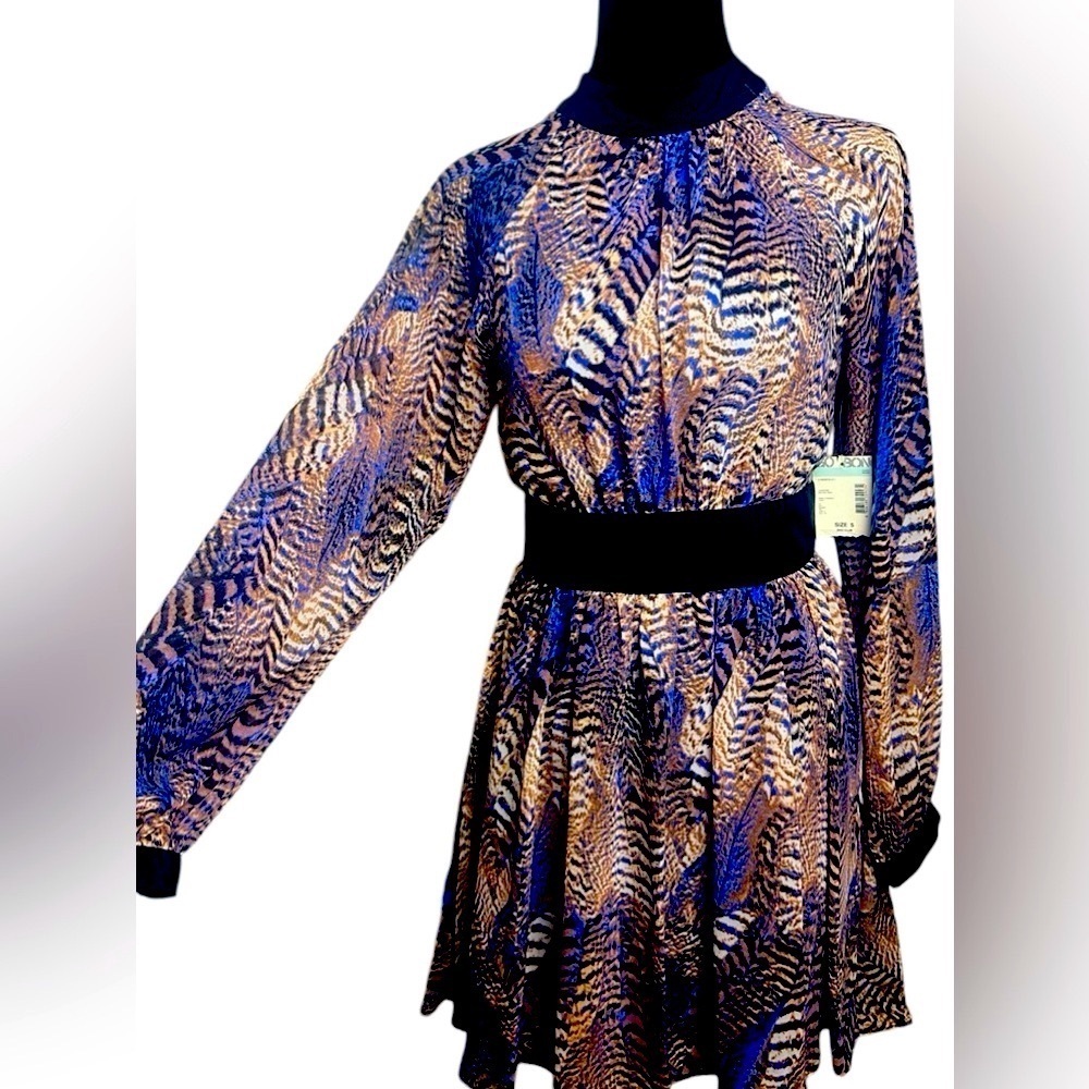 brand:Bongo, leopard dress, size: S
